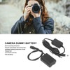 NP FZ100 Dummy Battery Type C Step Down Adapter for