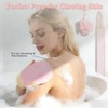 Exfoliating Glove and Back Scrubber for Shower - 3-Piece Exfoliating
