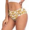 Dallonan Women's Underwear Brief Breathable Soft Knickers Dog Corgi Breed