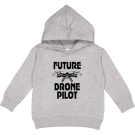 inktastic Future Drone Pilot Operator Toddler Hoodie 5-6 Heather 44986