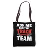 Track and Field Coach Tote Bag