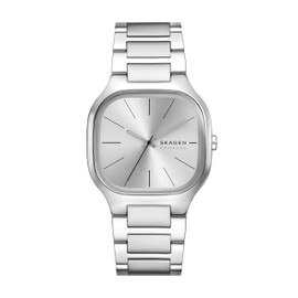 Skagen Mellem SKW6934 Men's Silver Wristwatch, Silver, Bracelet Type