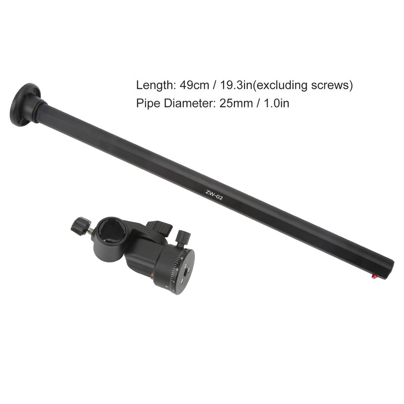 Tripod Extension Arm Overhead Shooting Extension Rod Tripod Center Column