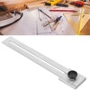 Sliding Line Ruler Accuracy Scribing Woodworking Parallel Carbon Steel Measuring