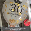 DIWULI 5pc 16th Birthday Number Balloons, Gold, 12 Inch, Confetti,