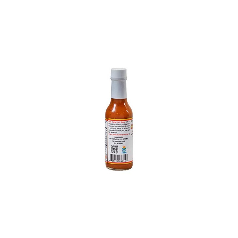 Branford's Originals, Crazy Mango Hot Sauce, 5 oz