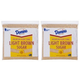 Domino® Light Brown Sugar, 2 lb Zipper Bag Domino® Brown Sugar (Pack of 2)