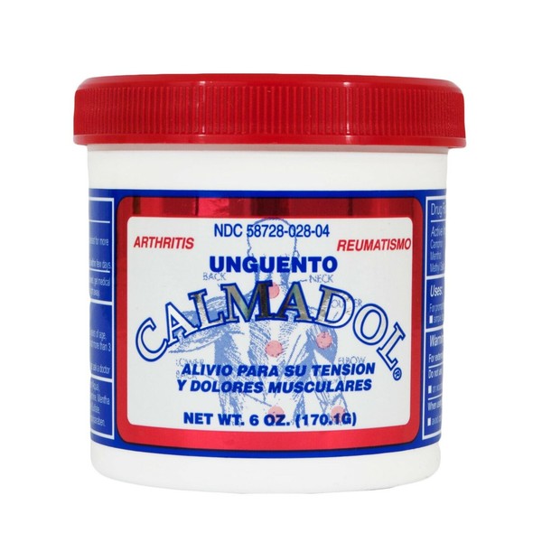 Calmadol Joint & Muscle Pain Relief Ointment 6 oz.   Exp 1/ 2025