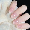 Nail Tips 24 Pcs Nice Nails Skin Color French Nails
