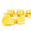 20MM / 13MM Dual/Single Tone Flip Top Seals[Caps] (20MM, Gold-Gold, 100)