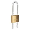 BRINKS - 50mm Solid Brass Keyed Padlock with Adjustable Shackle