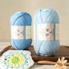 Susan’s Family Soft Cotton Yarn, 3 x 100g, 5 Ply