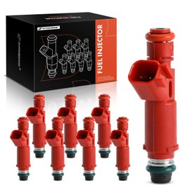 A-Premium Fuel Injectors Set of 8 Compatible with Ford F-150 F150 2010, F-250 Super Duty 2011, F-350 Super Duty 2011, 6.2L, Replace# AL3Z9F593A