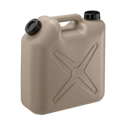 Mizuho Kasei Kogyo 0206LS Flat Can, Double Opened, 3.2 gal (10 L), Nozzleless, Light Sand