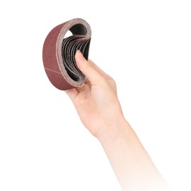 STEBRUAM 10PCS Sanding Belt 40 x 303 mm 60 Grit
