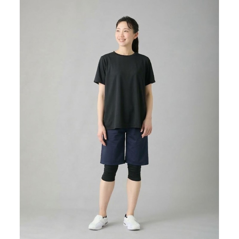 [ニッセン] スクラブパンツ レディース メンズ ラッシュガード ショートパンツ ナースレーヌ 介護 医療 保育士