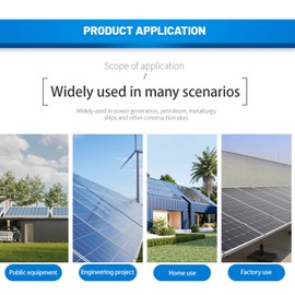 DC Disconnect Switch, DC Miniature Circuit Breaker 50A Isolator for Solar PV System, Waterproof Overvoltage for Home RV