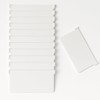Chainless Vertical Blind Bottom Weights – UV-Coated Plastic Slat Weights,