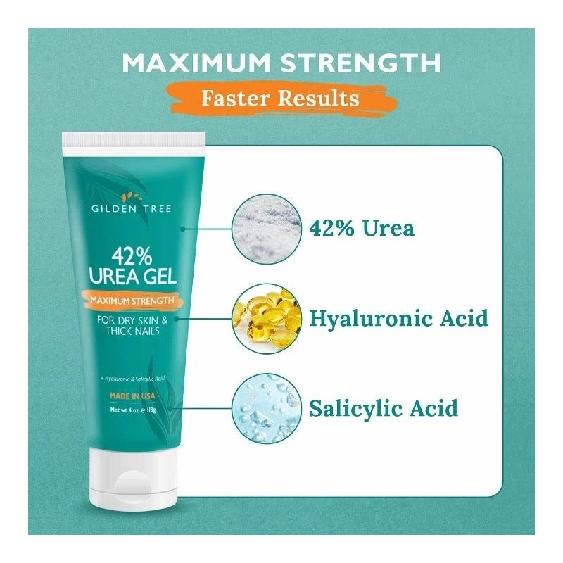 GILDEN TREE Urea Gel 42 Percent For Feet Maximum Strength