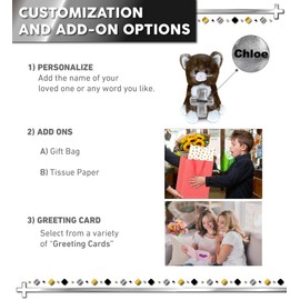 DolliBu Brown Cat Stuffed Animal with Silver Cross Plush - Religious Baptism Gifts for Boys and Girls, Dedication Christening Gifts Plush Prayer Toy Healing Stuffed Animal - 7 Inches