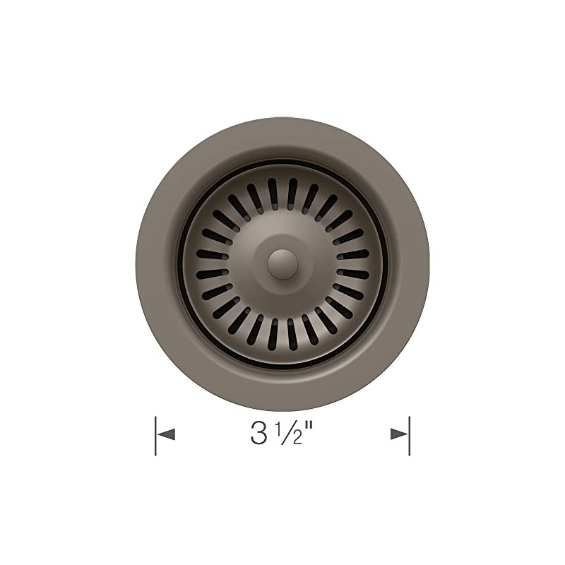 BLANCO 203441 Metal Basket Strainer, Volcano Gray