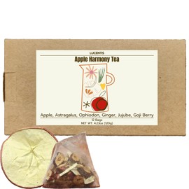 Traditional Chinese Apple Astragalus Tea with Red Dates and Goji Berries, 100g