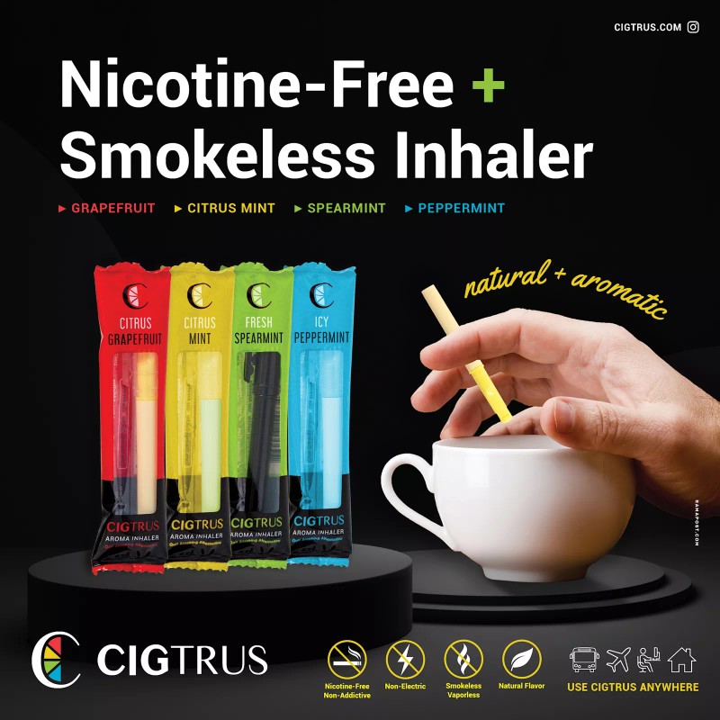 Cigtrus Oral Fixation Craving Relief, 3-Pack - Select a Flavor