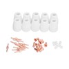 40pcs Plasma Cutting Torch Consumables Kit Plasma Cutting Torch Parts