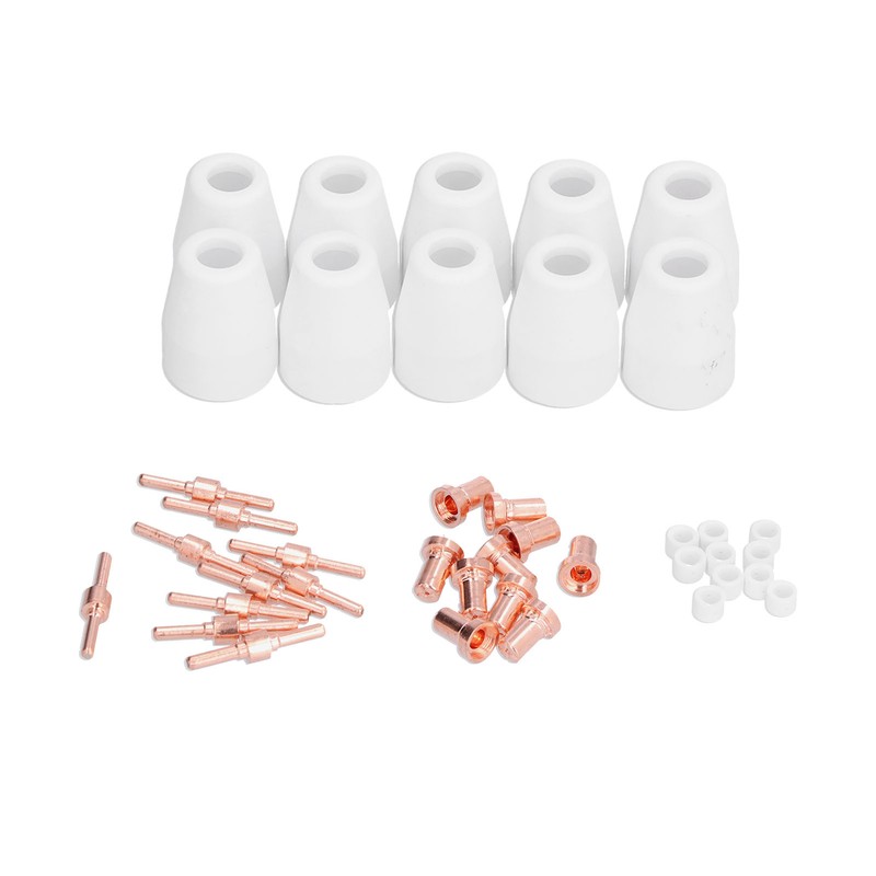 40pcs Plasma Cutting Torch Consumables Kit Plasma Cutting Torch Parts