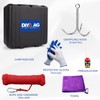 DIYMAG Fishing Magnet Kit, 1400 LBs Super Strong Double Side