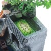 Office Home Waterfall fengshui Decor LED Light Tabletop Fountain Small