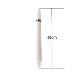 HRLORK 15 Packs Darts Shafts Darts Stems 35MM Nylon Polycarbonate Shafts Multiple Stems Professional Darts Accessories 2BA Shaft -Black