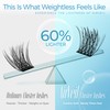LASHVIEW Cluster Lashes,Lash Clusters Natural Look Cluster Lashes Extensions Super