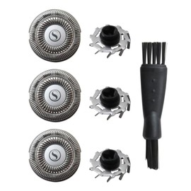 3Pcs Replacement Shaver Head Blade Cutters with Clean Brush for All SweetLF Electric Razors SWS7105 by Acupress