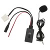Bluetooth5.0 AUX IN Cable Adapter ISO Handsfree Microphone Replacement for