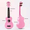 ADM Ukulele for Beginners Hawaiian Wood Ukelele Kit for Kids
