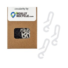 20 Shower Hooks, White