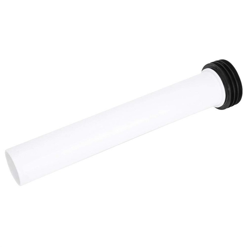 White Concealed Toilet Water Tank Straight Flush Pipe Lengthened Flushing