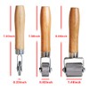 Car Sound Deadening Roller Tool Set - 3 Metal Installation