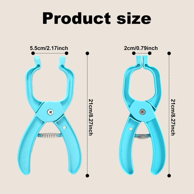 Safety Eye Pliers for Crocheting, Auxiliary Tool for Attaching Safety
