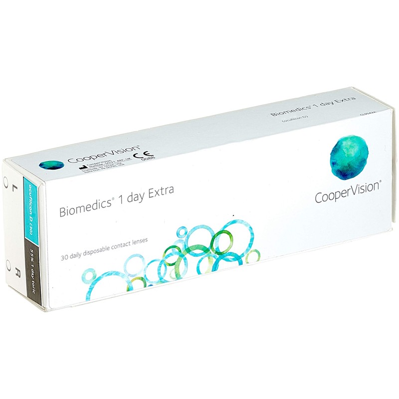 Cooper Vision BioMedics Toric – Tor Day Lenses White clear