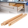 DAJAVE 6PCS 16 Inch Wood Drawer Slides Bottom Mount, Classic