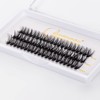 Lunamoon DIY Cluster Eyelashes, Individual Eyelashes for Eyelash Extensions, DIY