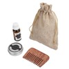 LANTHOME Men Beard Grooming Kit Mustache Beard Nourishing Styling Oil