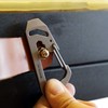 MecArmy EH3 Titanium/Copper Anti Lost EDC Keychain Carabiner, Multi Tool