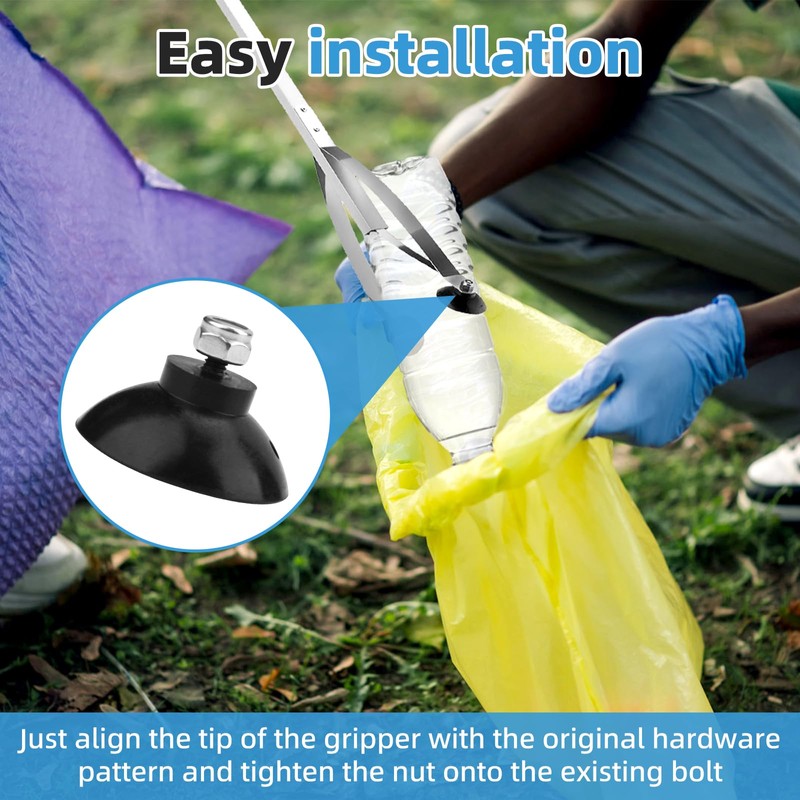 Shuisen Reacher Replacement Gripper Cups Compatible with Arcmate, EZ Grabber