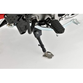 Gcraft CT125 Wide Just Stand, Hunter Cub (JA55), Length 5.5 - 7.9 inches (140 - 200 mm), Aluminum, Stainless Steel, Side Stand