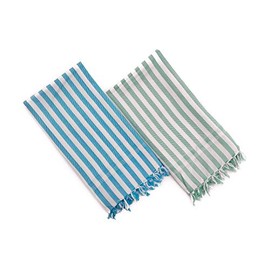 Indian Towel Bath Handloom Assorted Towels Quick Drying Fast Absorbent Set Of 2 30x60 Inches By Craftbot