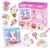 Diamond Art Kits for Kids,DIY Gem Art Stickers Kits with