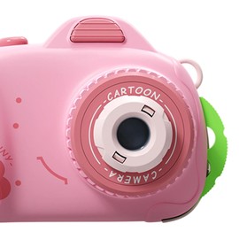 Oshhni Kids Light And Shadow Camera Toys Defends Game Camera Parents Children Activities Realistic Projection Toy Education for Boys, pink